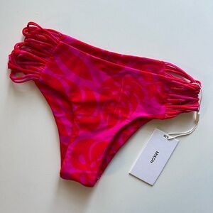 MIKOH Perth Crotched Bottom in Island Red Ginger NWT